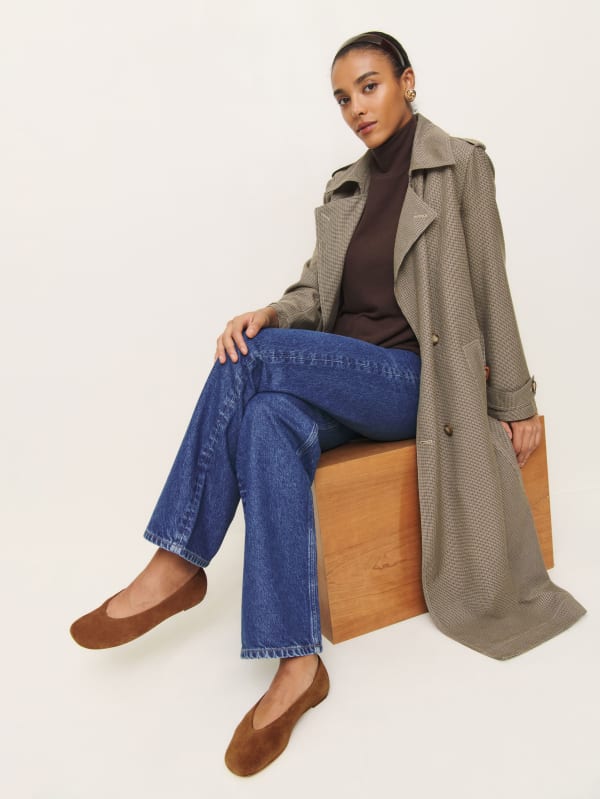 Brenna Ballet Flat - Rum Suede